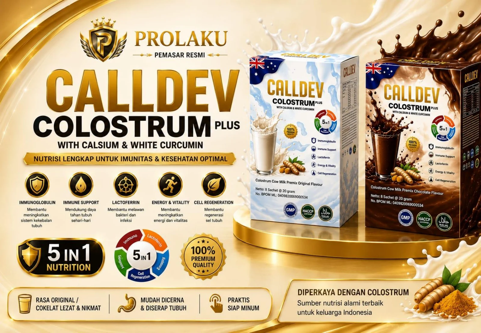 Materi CALLDEV Colostrum